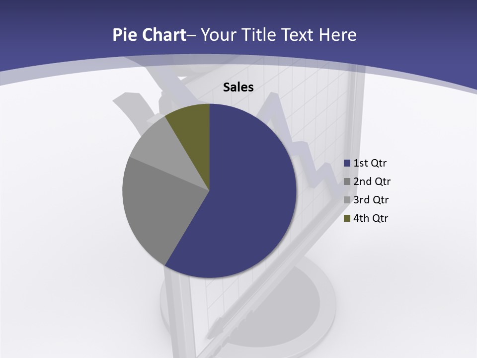 Abstract Graph Line PowerPoint Template