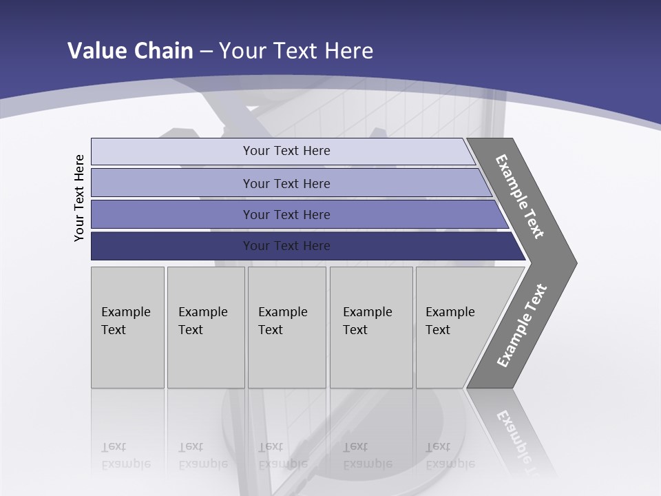 Abstract Graph Line PowerPoint Template