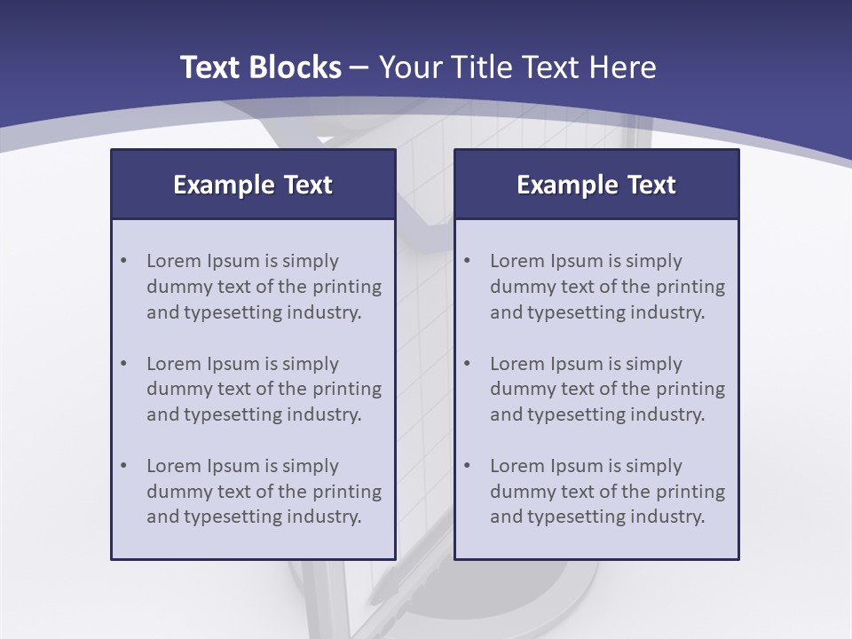 Abstract Graph Line PowerPoint Template
