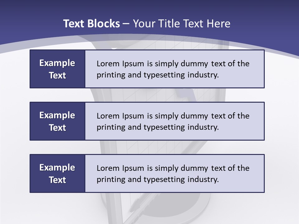 Abstract Graph Line PowerPoint Template