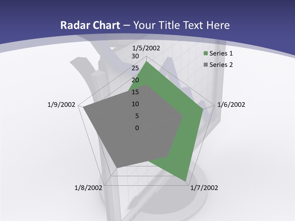 Abstract Graph Line PowerPoint Template