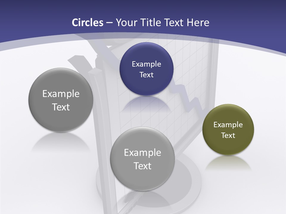 Abstract Graph Line PowerPoint Template