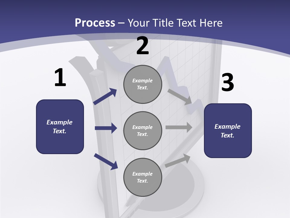 Abstract Graph Line PowerPoint Template