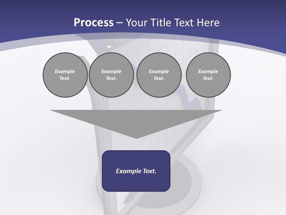 Abstract Graph Line PowerPoint Template