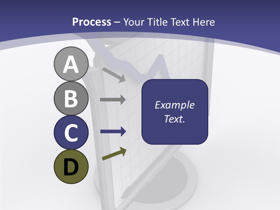 Abstract Graph Line PowerPoint Template