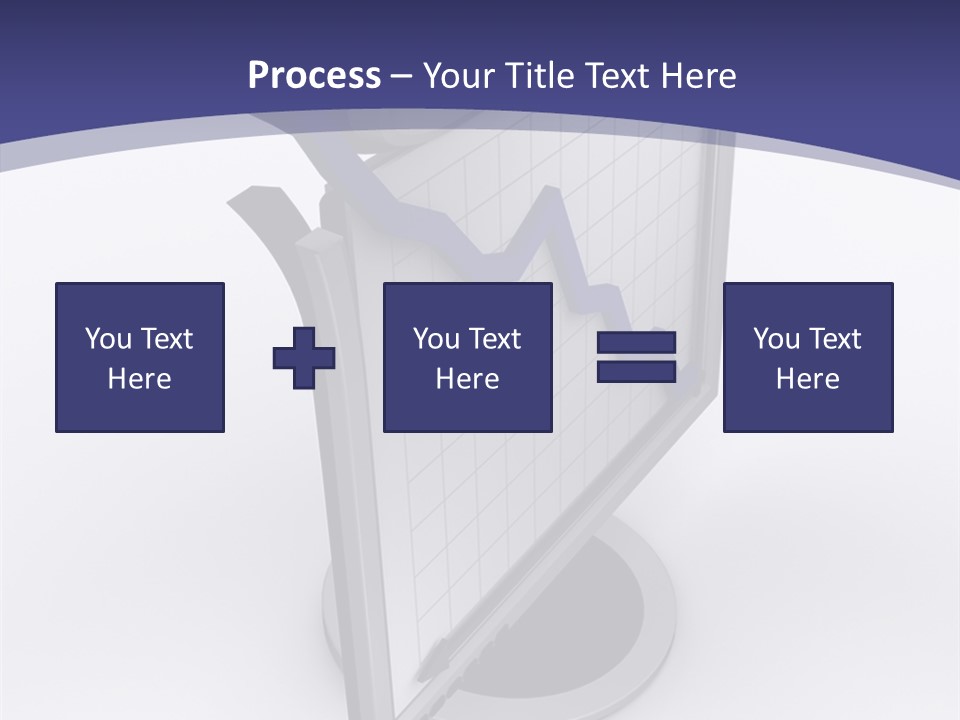 Abstract Graph Line PowerPoint Template