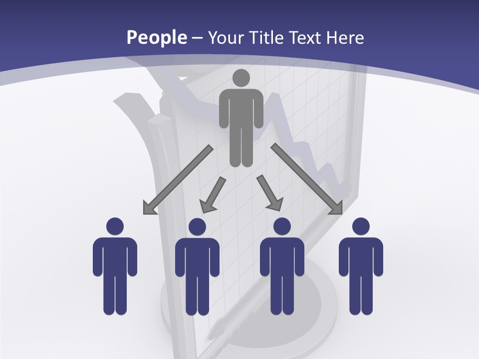 Abstract Graph Line PowerPoint Template