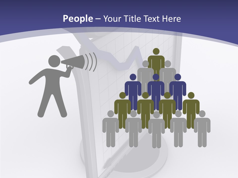 Abstract Graph Line PowerPoint Template