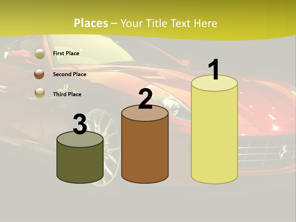 Luxury Acceleration Coupe PowerPoint Template