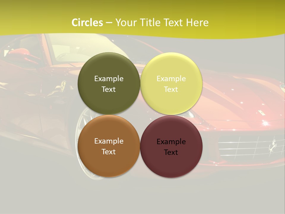 Luxury Acceleration Coupe PowerPoint Template