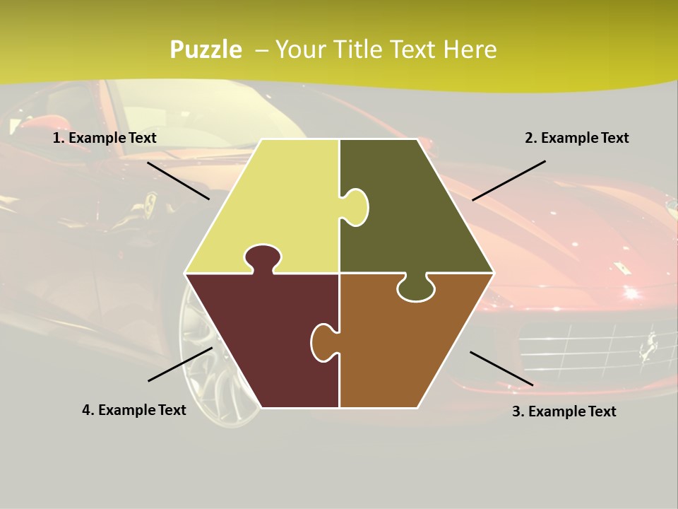 Luxury Acceleration Coupe PowerPoint Template