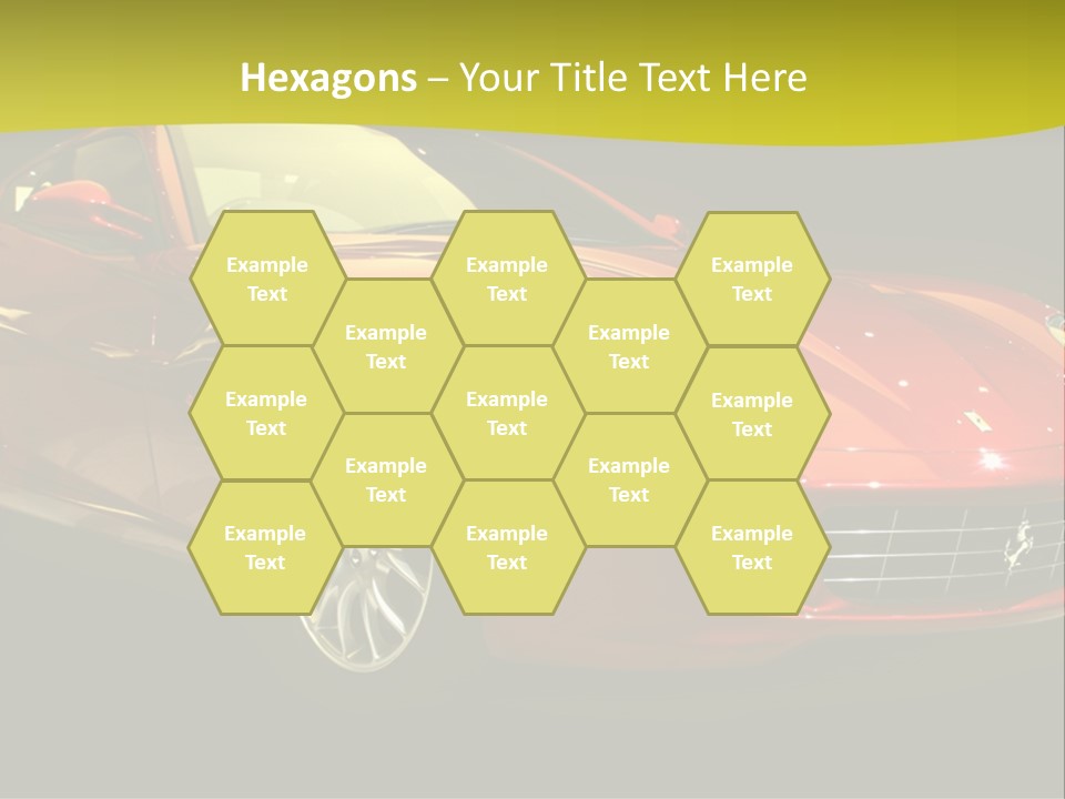 Luxury Acceleration Coupe PowerPoint Template