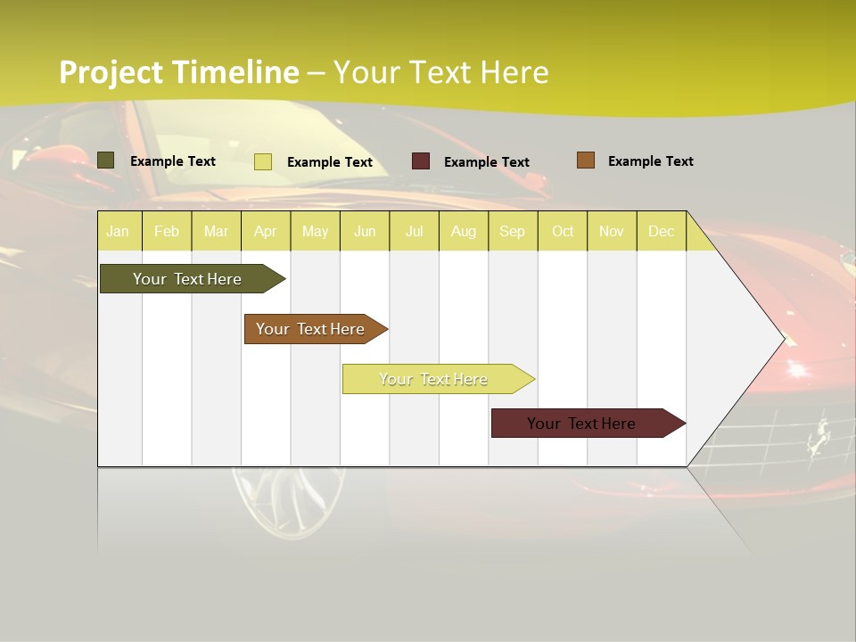 Luxury Acceleration Coupe PowerPoint Template