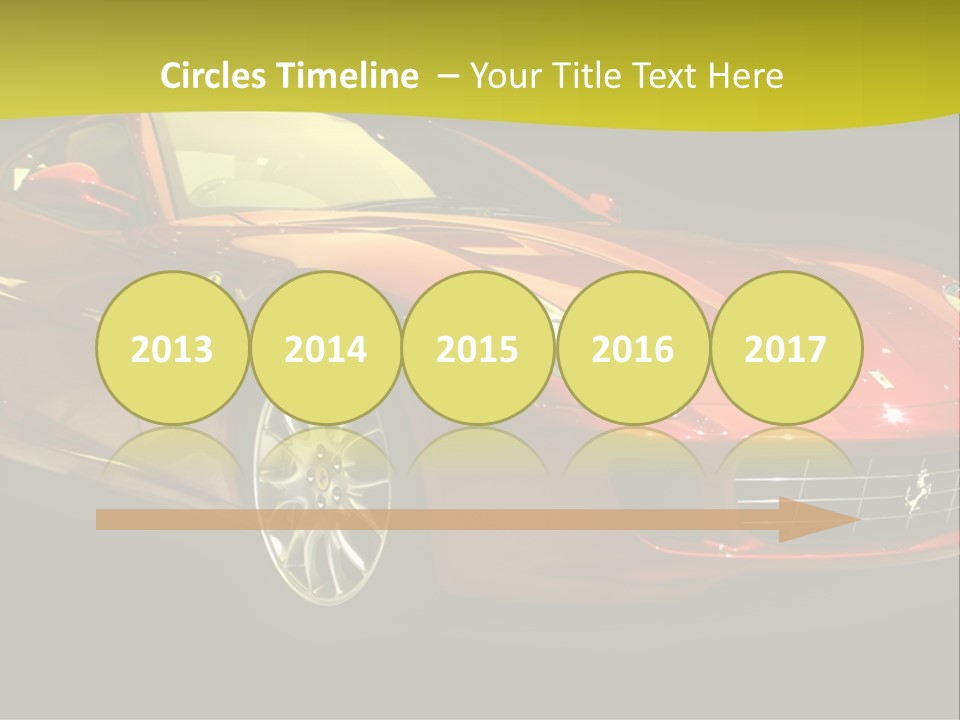 Luxury Acceleration Coupe PowerPoint Template