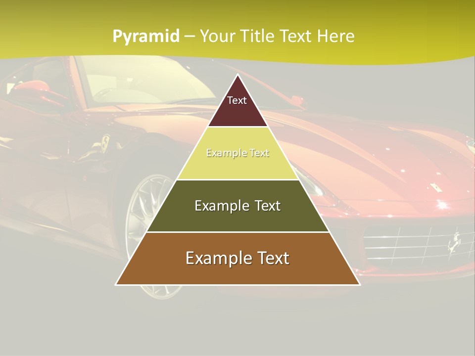 Luxury Acceleration Coupe PowerPoint Template