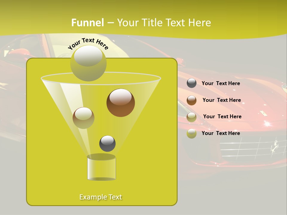 Luxury Acceleration Coupe PowerPoint Template