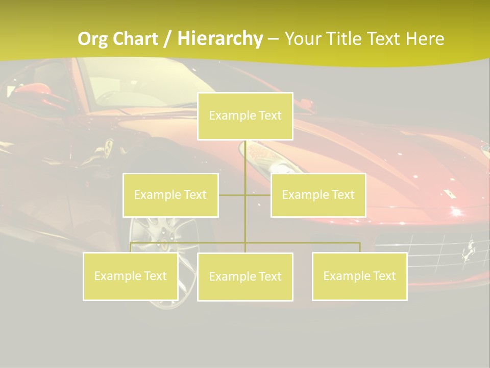 Luxury Acceleration Coupe PowerPoint Template