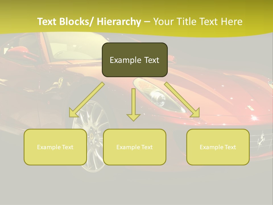 Luxury Acceleration Coupe PowerPoint Template