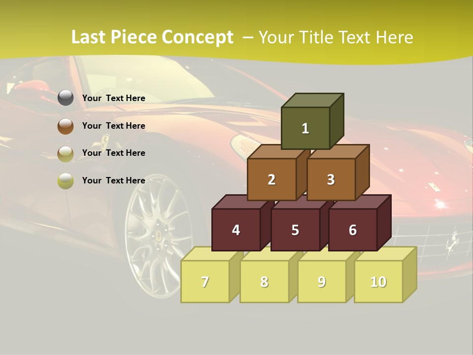 Luxury Acceleration Coupe PowerPoint Template