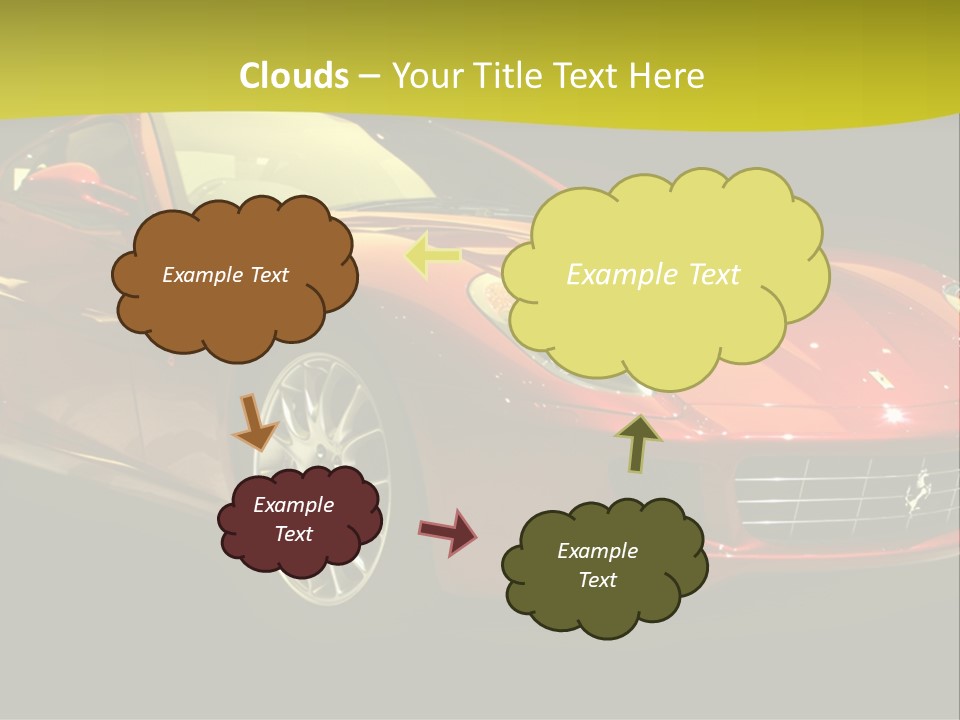 Luxury Acceleration Coupe PowerPoint Template