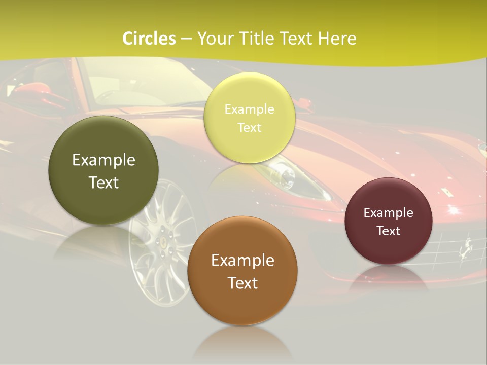 Luxury Acceleration Coupe PowerPoint Template