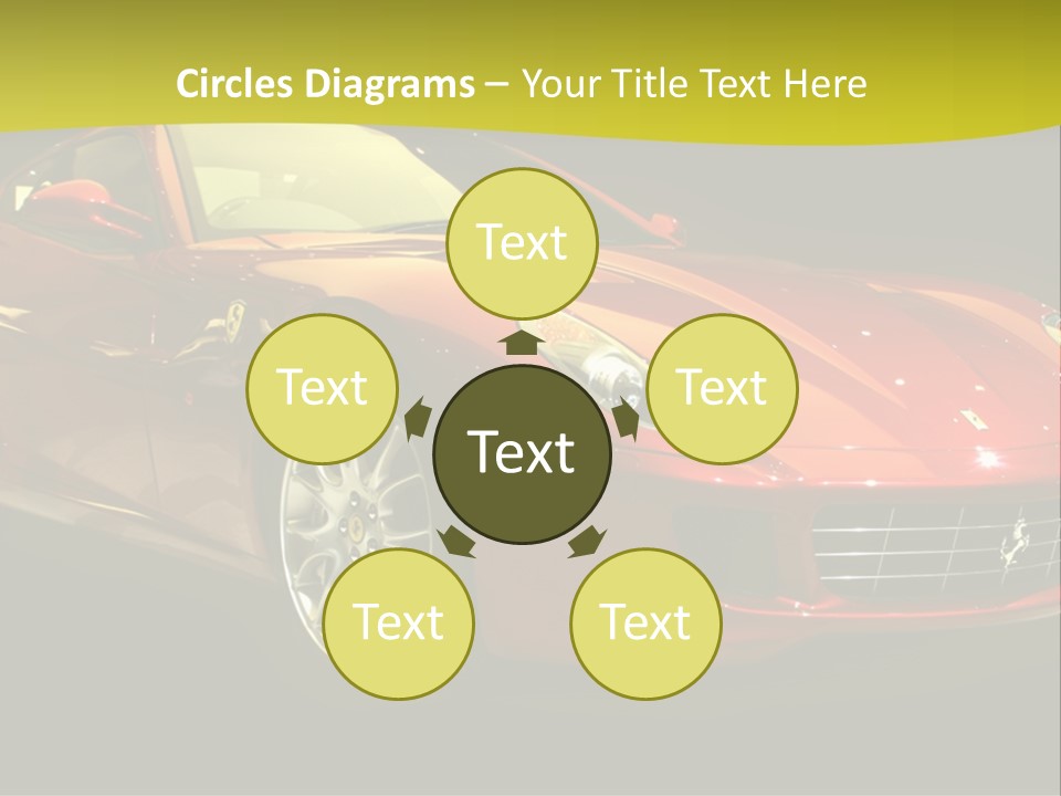 Luxury Acceleration Coupe PowerPoint Template