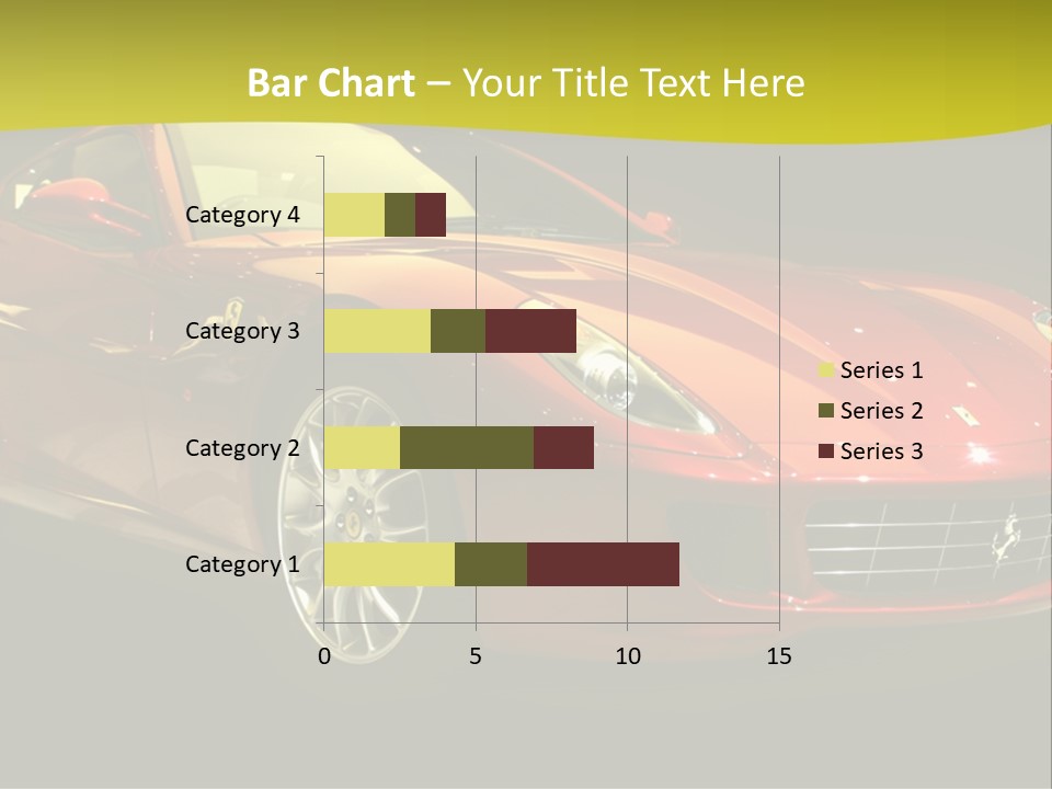 Luxury Acceleration Coupe PowerPoint Template