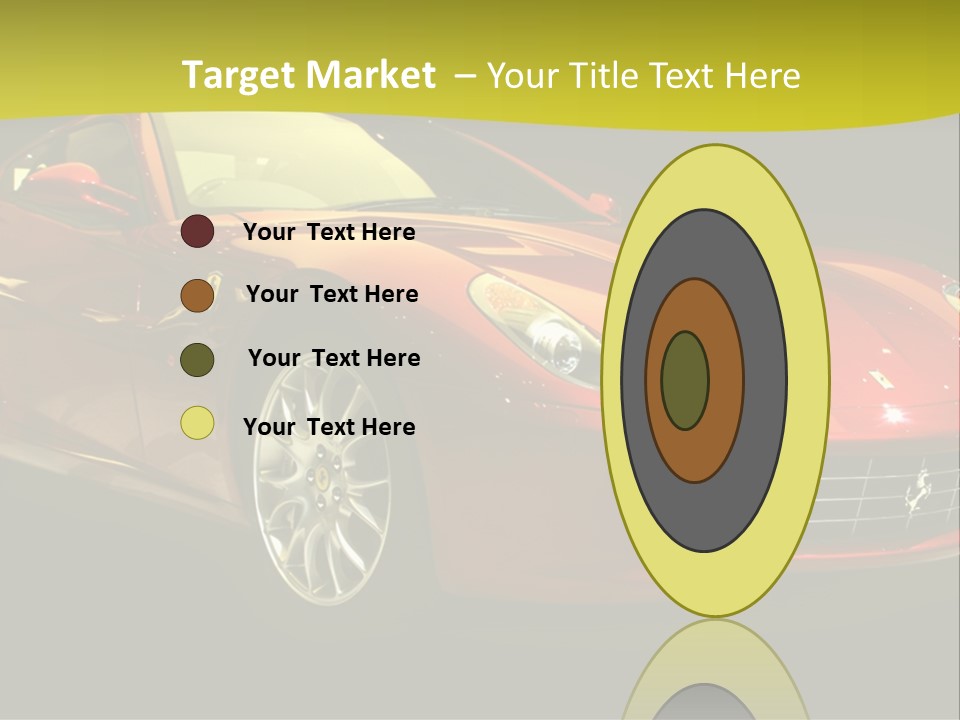 Luxury Acceleration Coupe PowerPoint Template