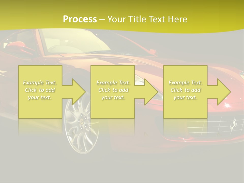 Luxury Acceleration Coupe PowerPoint Template