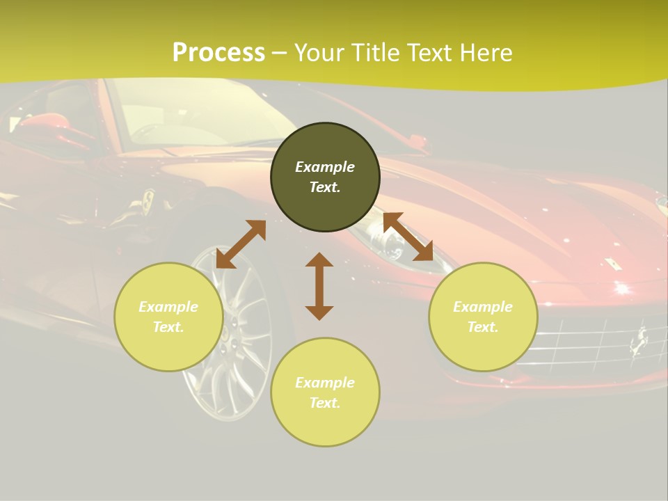 Luxury Acceleration Coupe PowerPoint Template