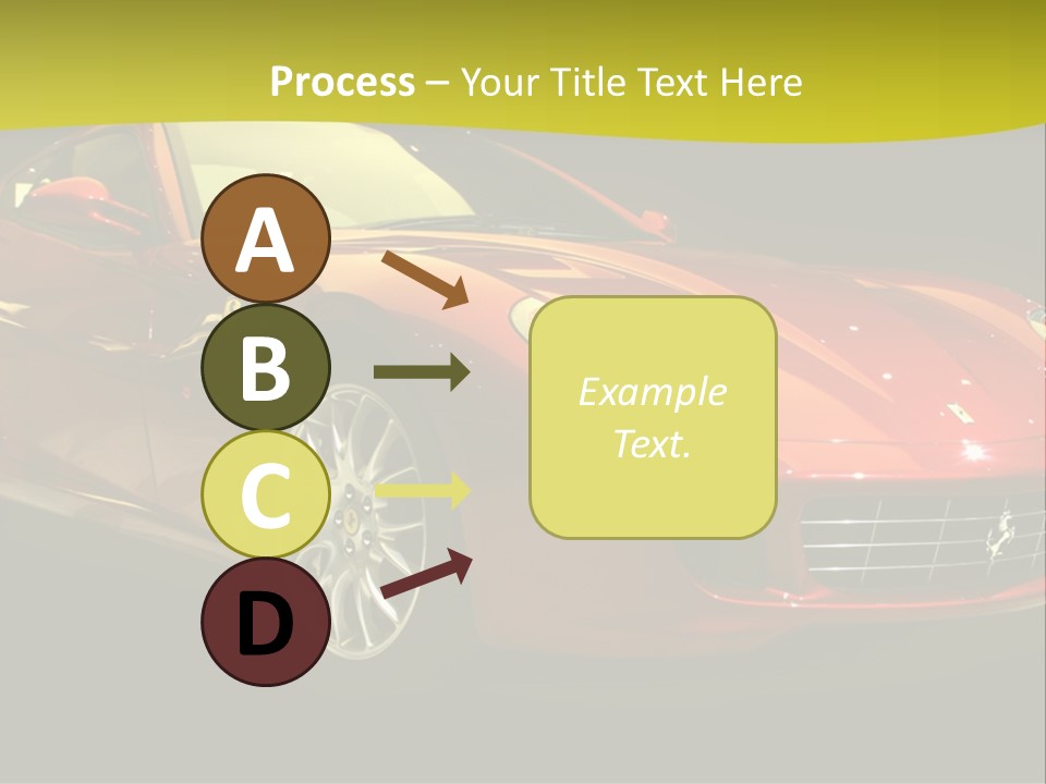 Luxury Acceleration Coupe PowerPoint Template