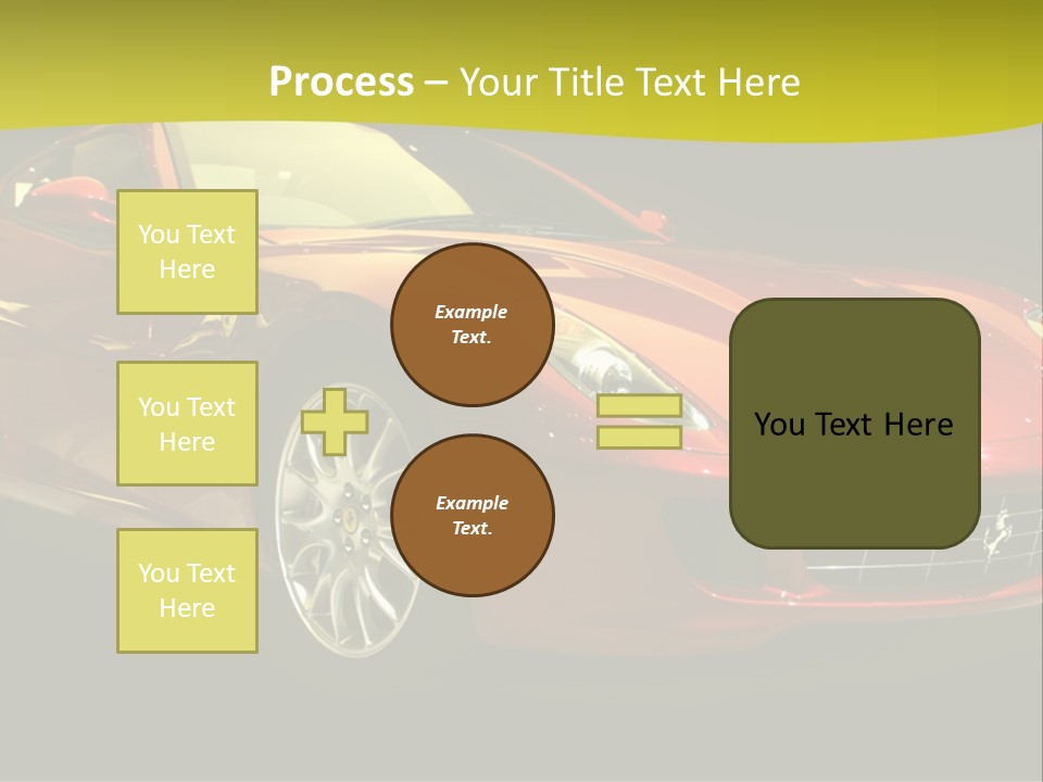 Luxury Acceleration Coupe PowerPoint Template