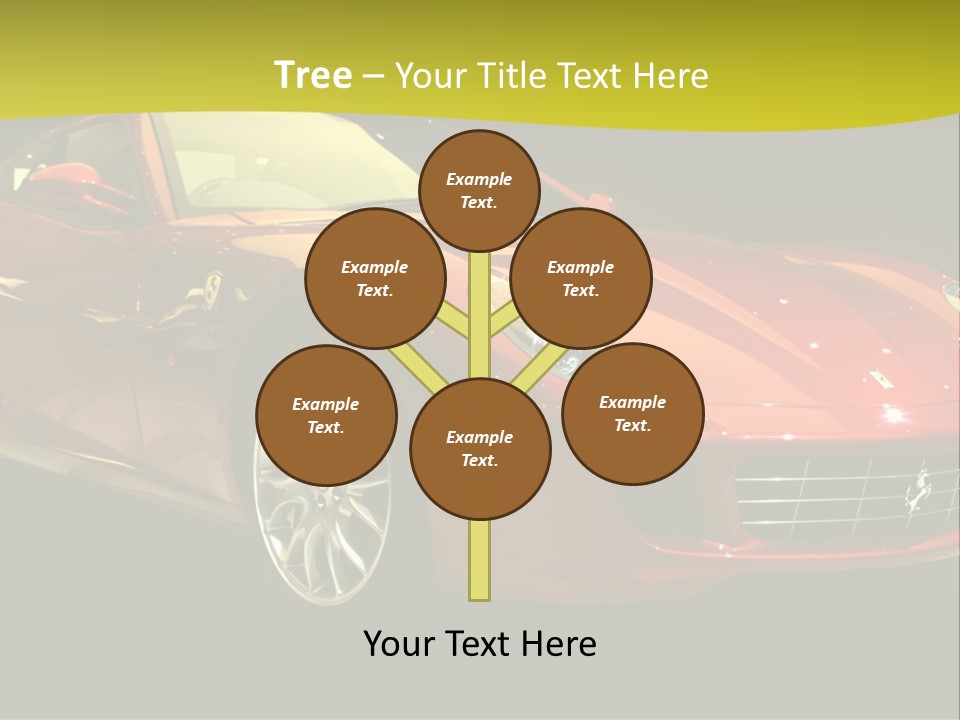 Luxury Acceleration Coupe PowerPoint Template