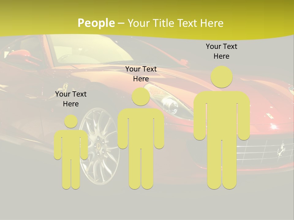 Luxury Acceleration Coupe PowerPoint Template