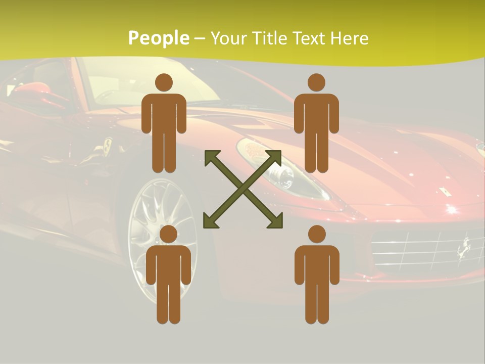 Luxury Acceleration Coupe PowerPoint Template