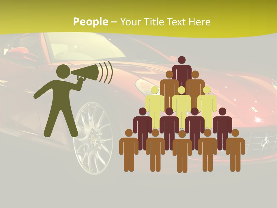 Luxury Acceleration Coupe PowerPoint Template