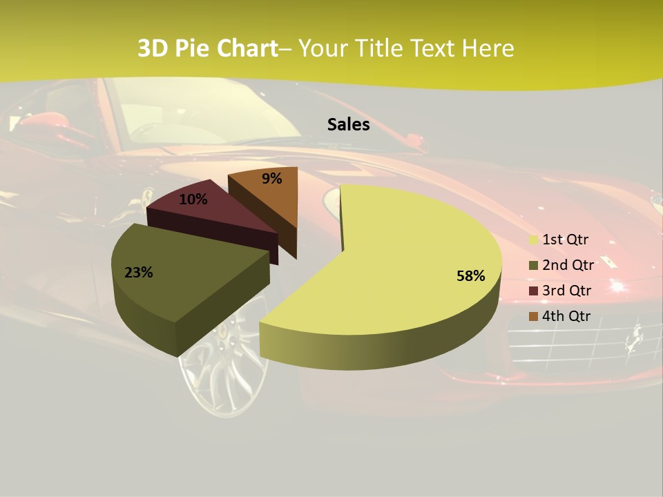 Luxury Acceleration Coupe PowerPoint Template