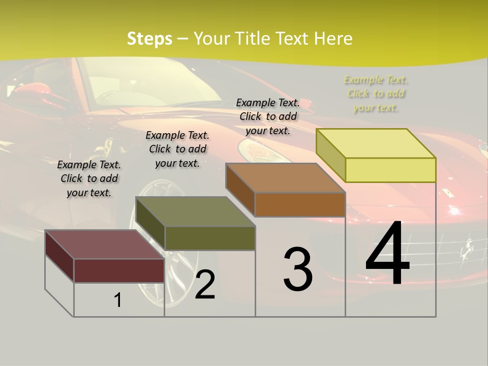 Luxury Acceleration Coupe PowerPoint Template