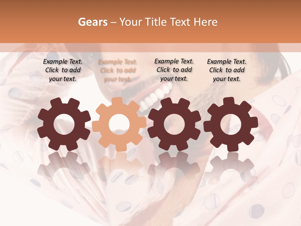 Hands Beard Young PowerPoint Template