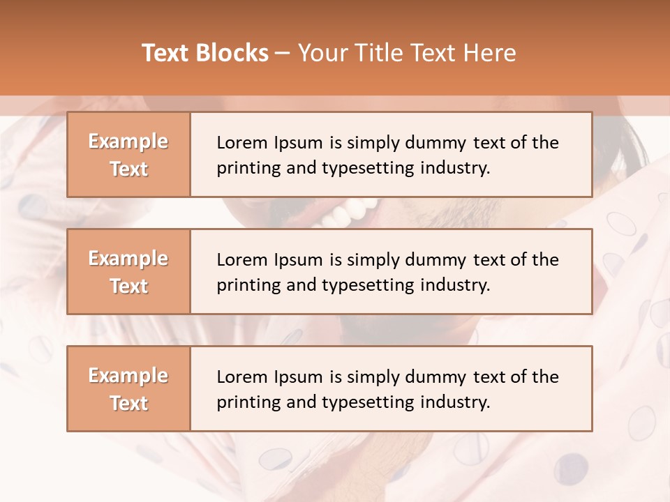 Hands Beard Young PowerPoint Template