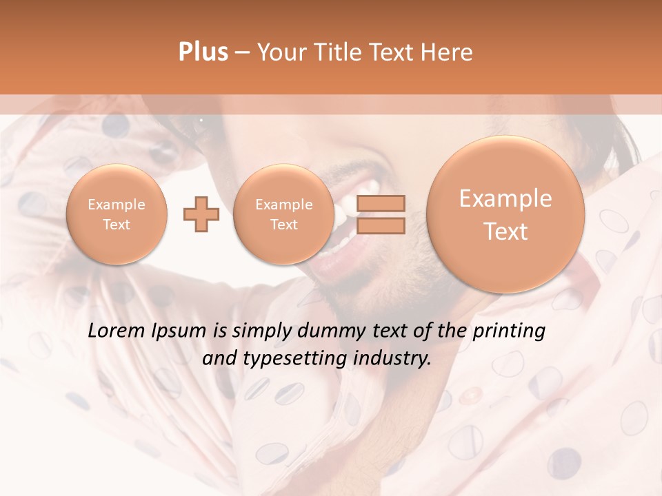 Hands Beard Young PowerPoint Template