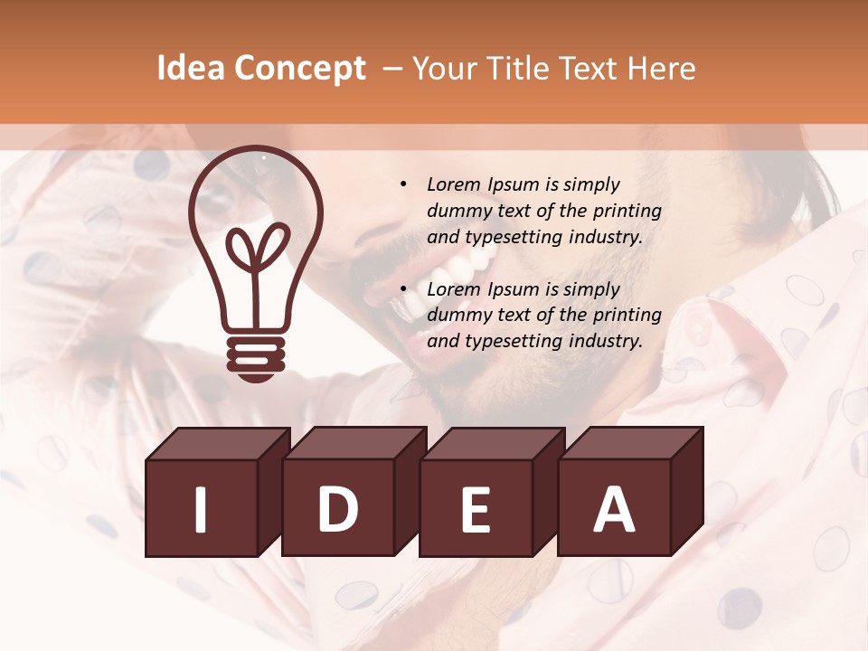 Hands Beard Young PowerPoint Template