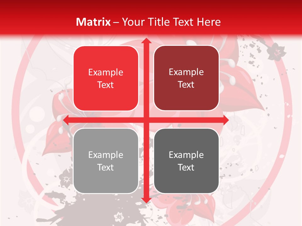 Wallpaper Graphic Plant PowerPoint Template