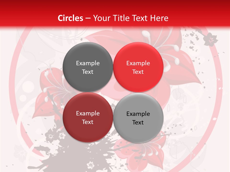 Wallpaper Graphic Plant PowerPoint Template