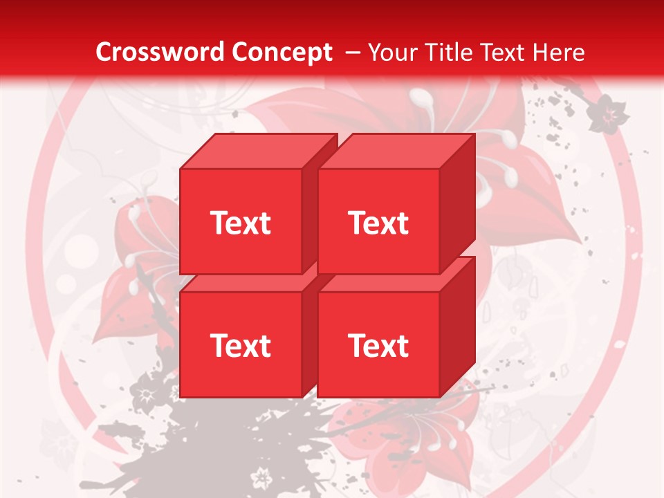 Wallpaper Graphic Plant PowerPoint Template