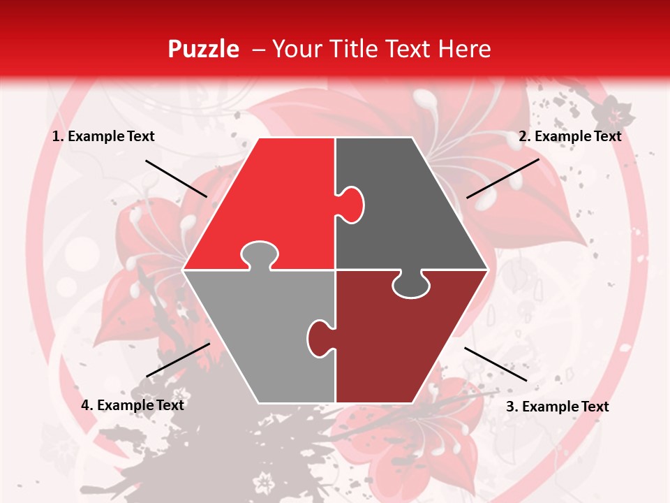 Wallpaper Graphic Plant PowerPoint Template