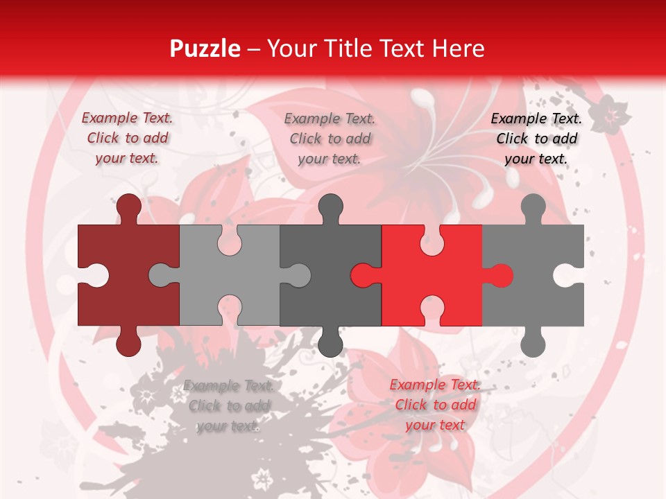 Wallpaper Graphic Plant PowerPoint Template