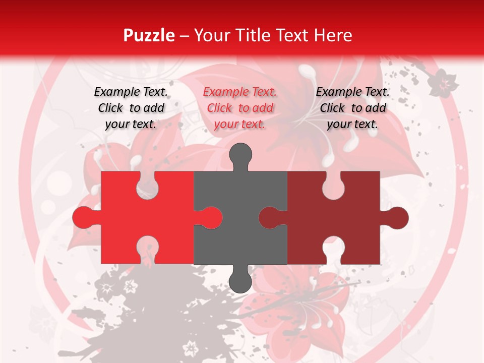 Wallpaper Graphic Plant PowerPoint Template