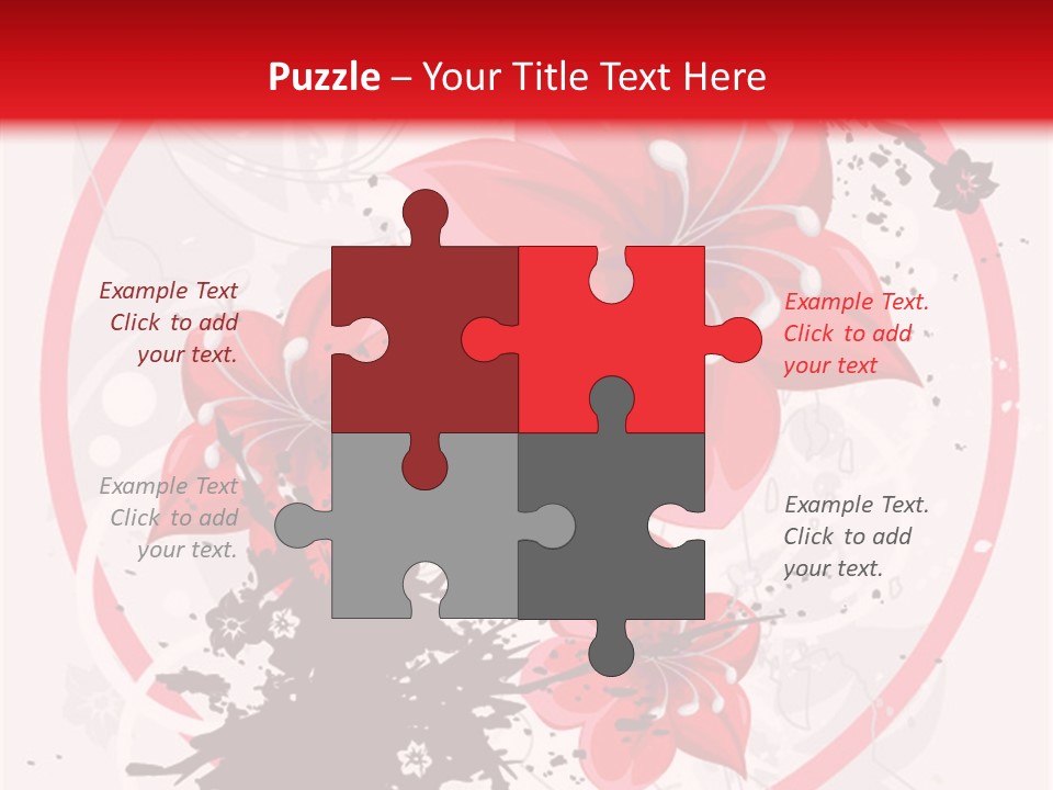 Wallpaper Graphic Plant PowerPoint Template