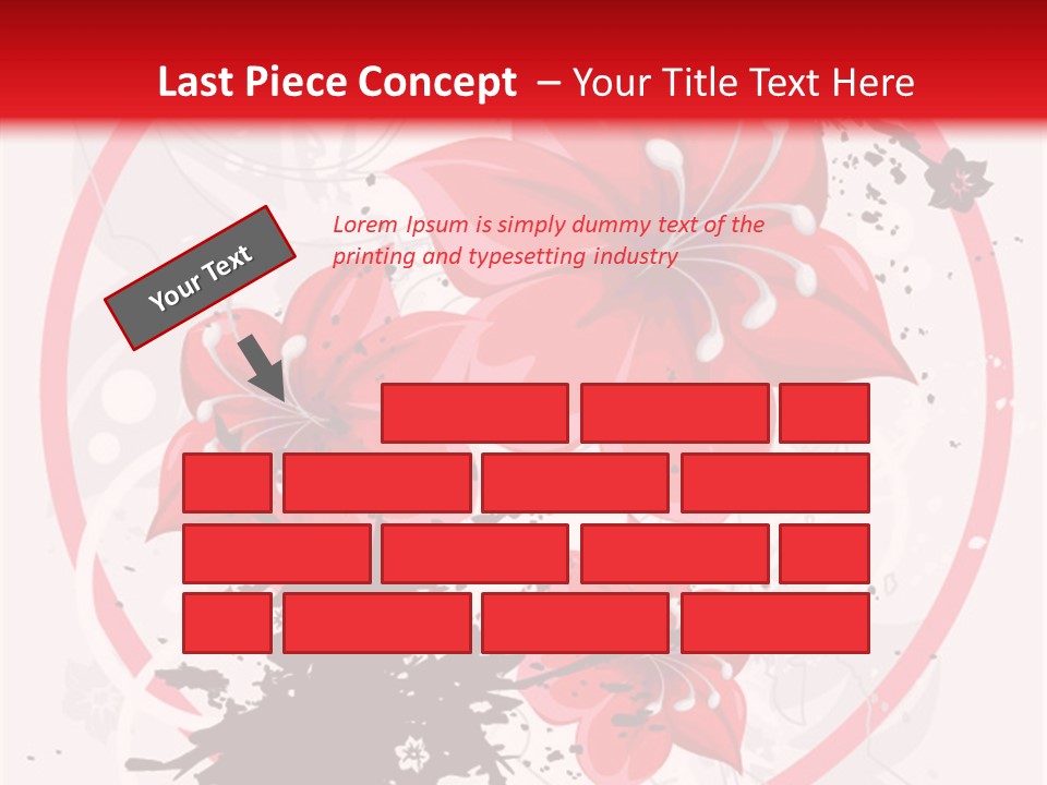 Wallpaper Graphic Plant PowerPoint Template